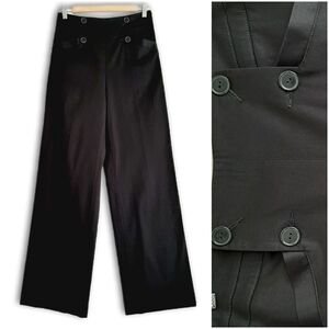 Mexx Black Wide-Leg Trousers